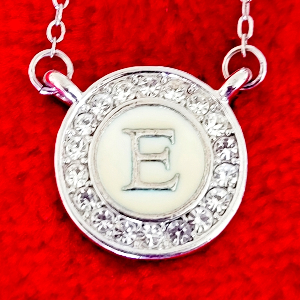 Maren Elena Alphabet Letter pendant.